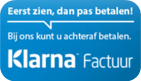 Betaal achteraf met een factuur via Klarna