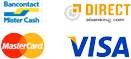 Mister Cash, Direct ebanking.com, MasterCard, VISA
