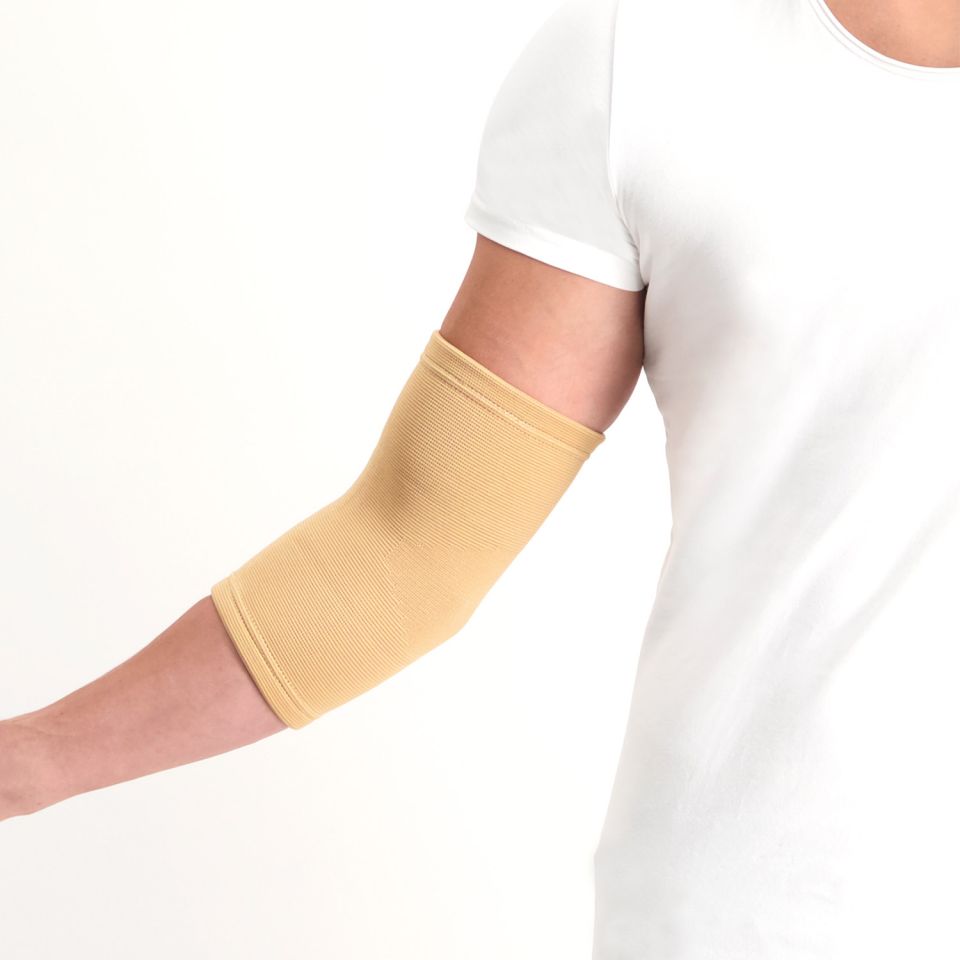 Dunimed Elleboogsteun beige met model
