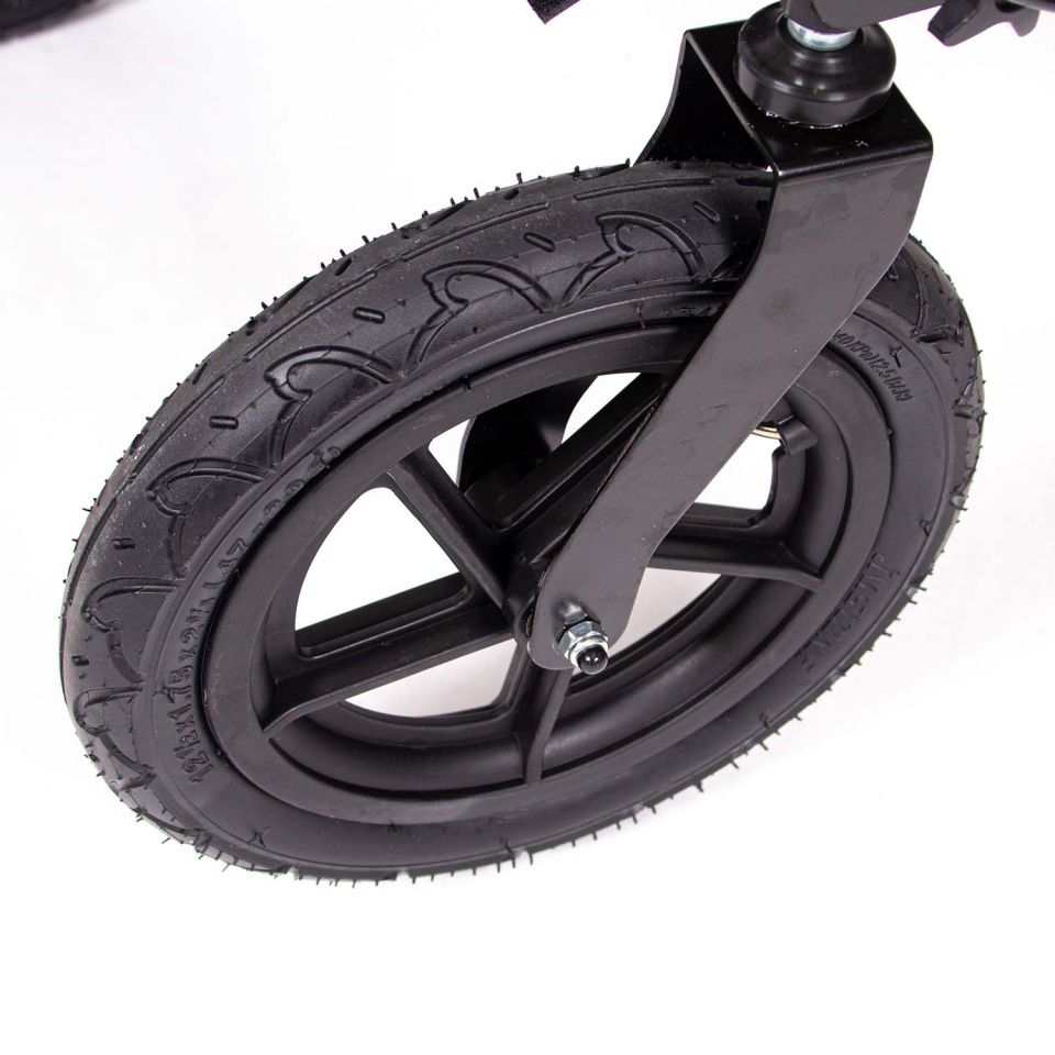 Outdoor rollator met grote luchtbanden