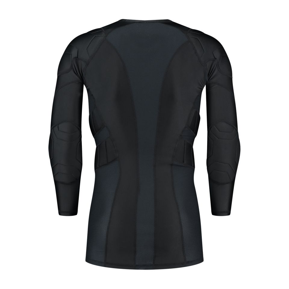 gladiator sports beschermings shirt ondershirt voor keepers achterkant