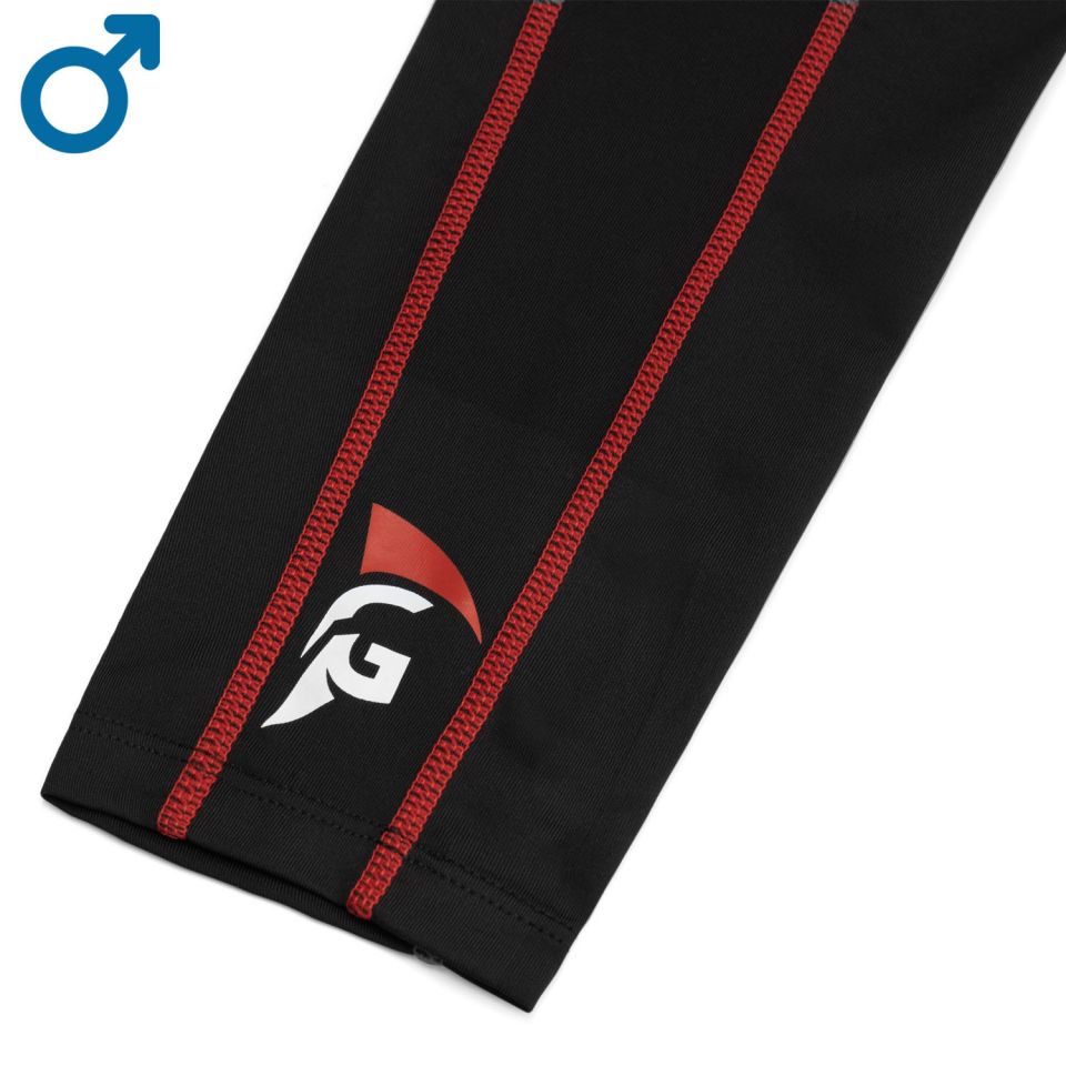 gladiator sports compressiebroek lang dames en heren detail