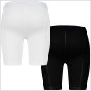 gladiator sports compressiebroek liesbroek dames in zwart en wit van achteren