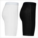 gladiator sports compressiebroek liesbroek dames in zwart en wit van zijkant