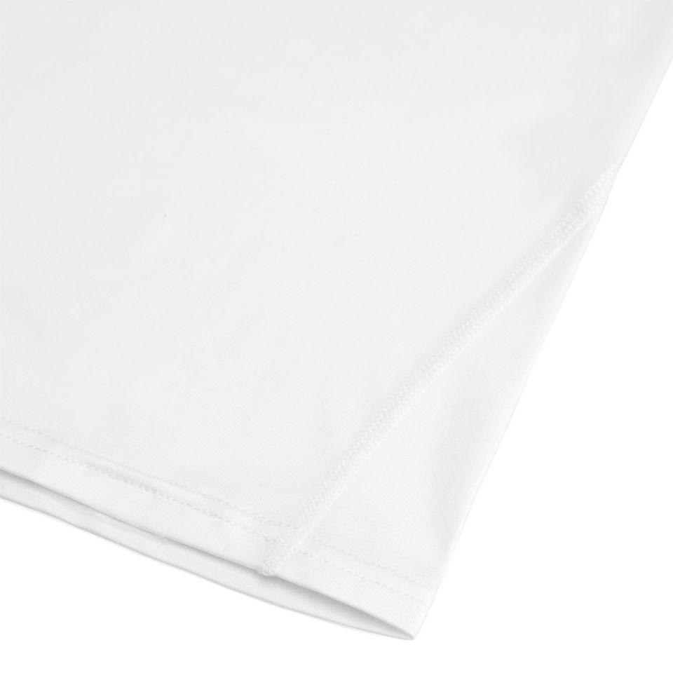 gladiator sports compressieshirt heren in wit detail naden