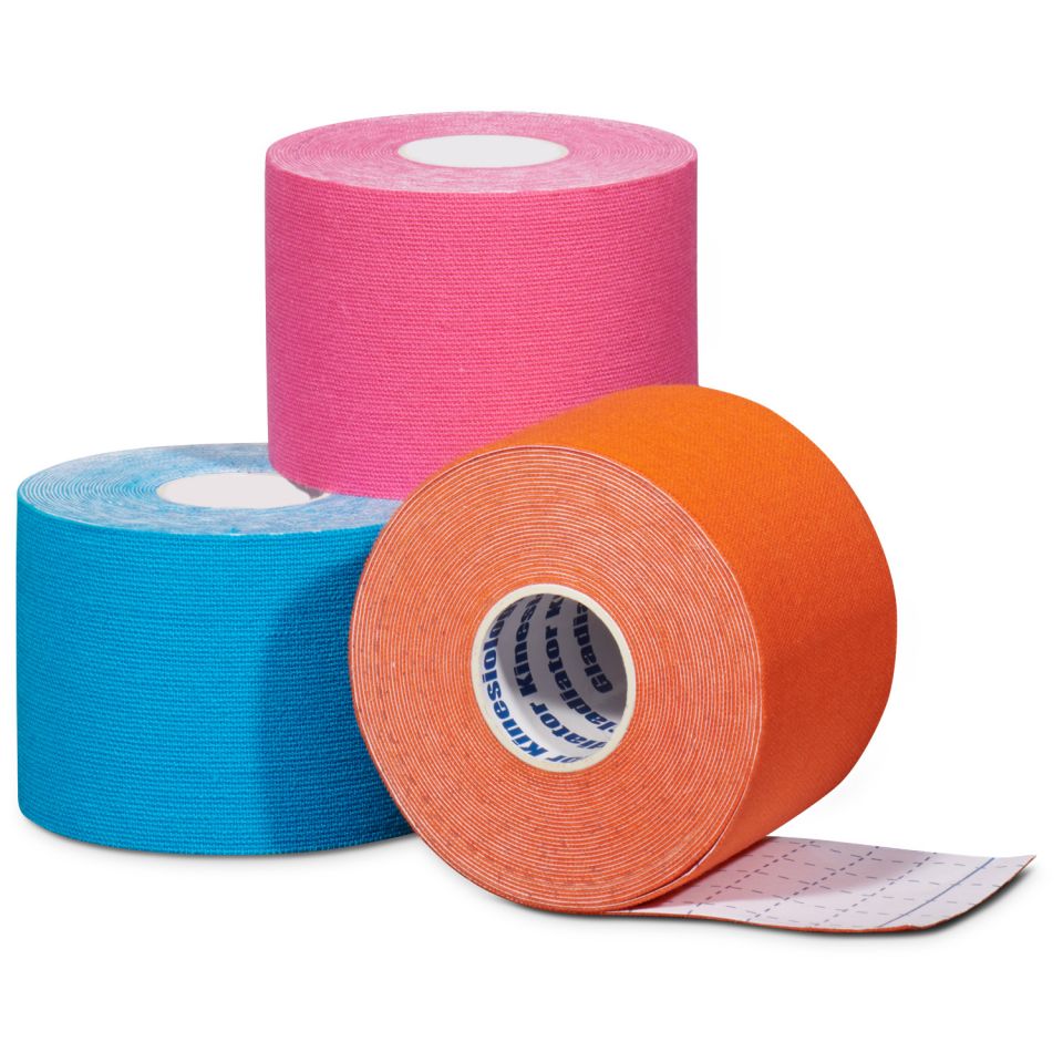 gladiator sports kinesiotape 3 rollen opgestapeld 2