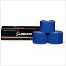 gladiator sports kinesiotape 3 rollen donkerblauw