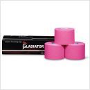 gladiator sports kinesiotape 3 rollen roze