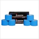 gladiator sports kinesiotape 6 rollen blauw