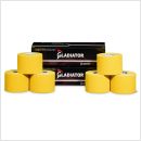 gladiator sports kinesiotape 6 rollen geel