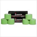 gladiator sports kinesiotape 6 rollen groen