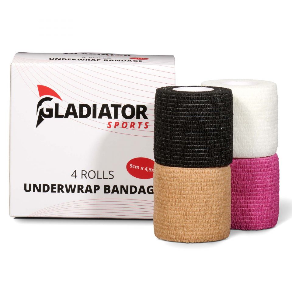 Gladiator sports ondertape bandage 4 rollen