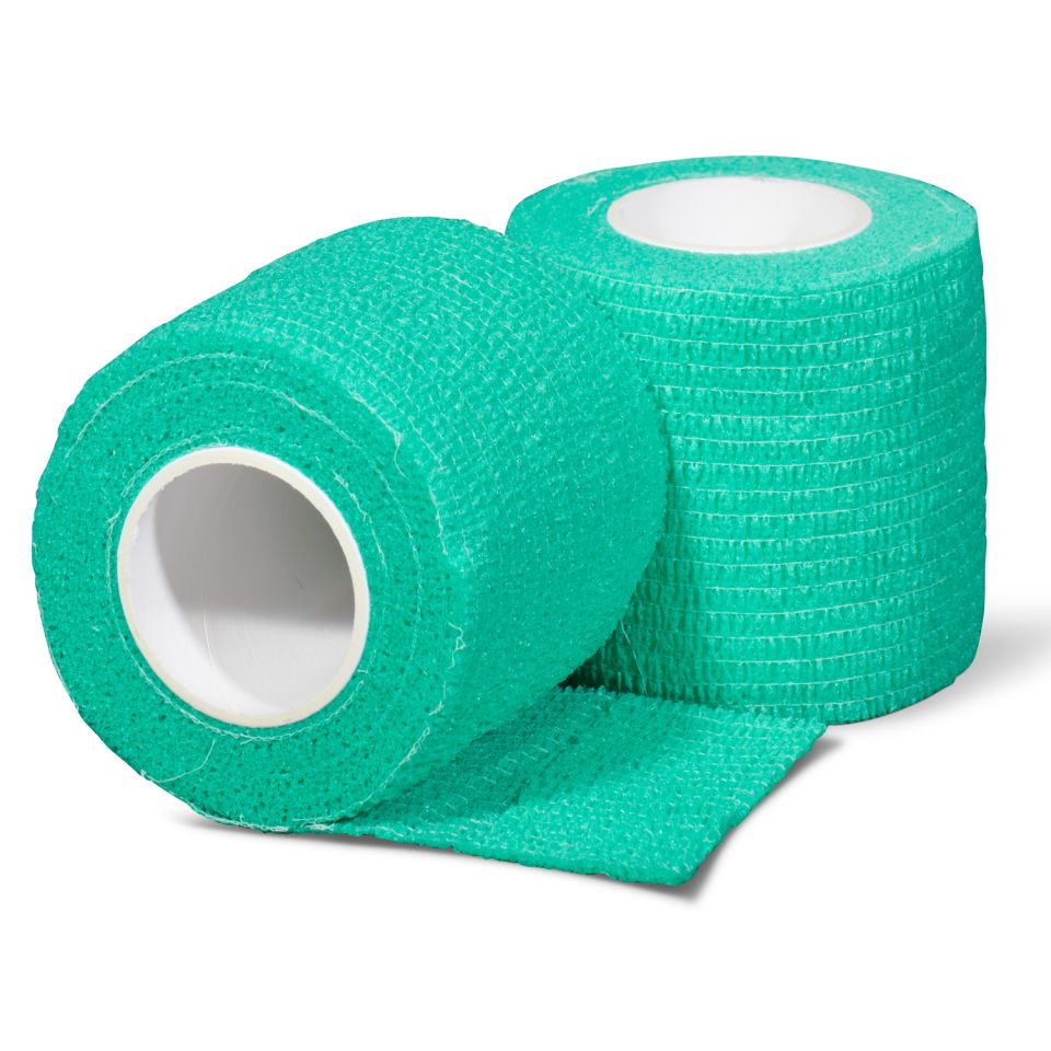 Gladiator sports ondertape bandage 12 rollen turquoise