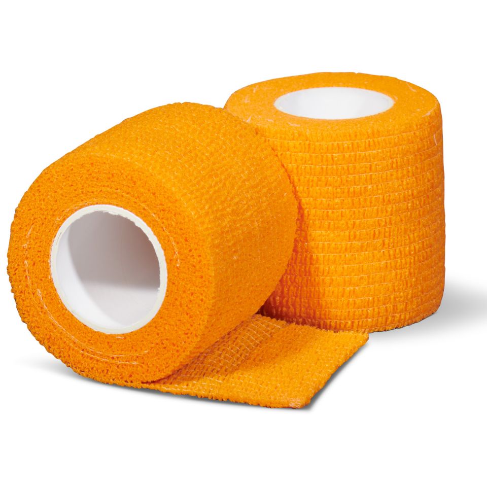 Gladiator sports ondertape bandage 8 rollen oranje