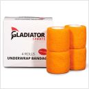 Gladiator sports ondertape bandage 4 rollen oranje