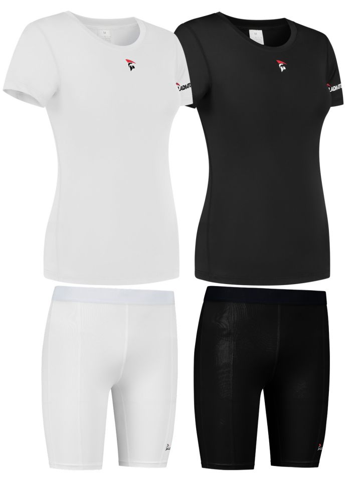 gladiator sports pakket compressiebroek en shirt dames kopen