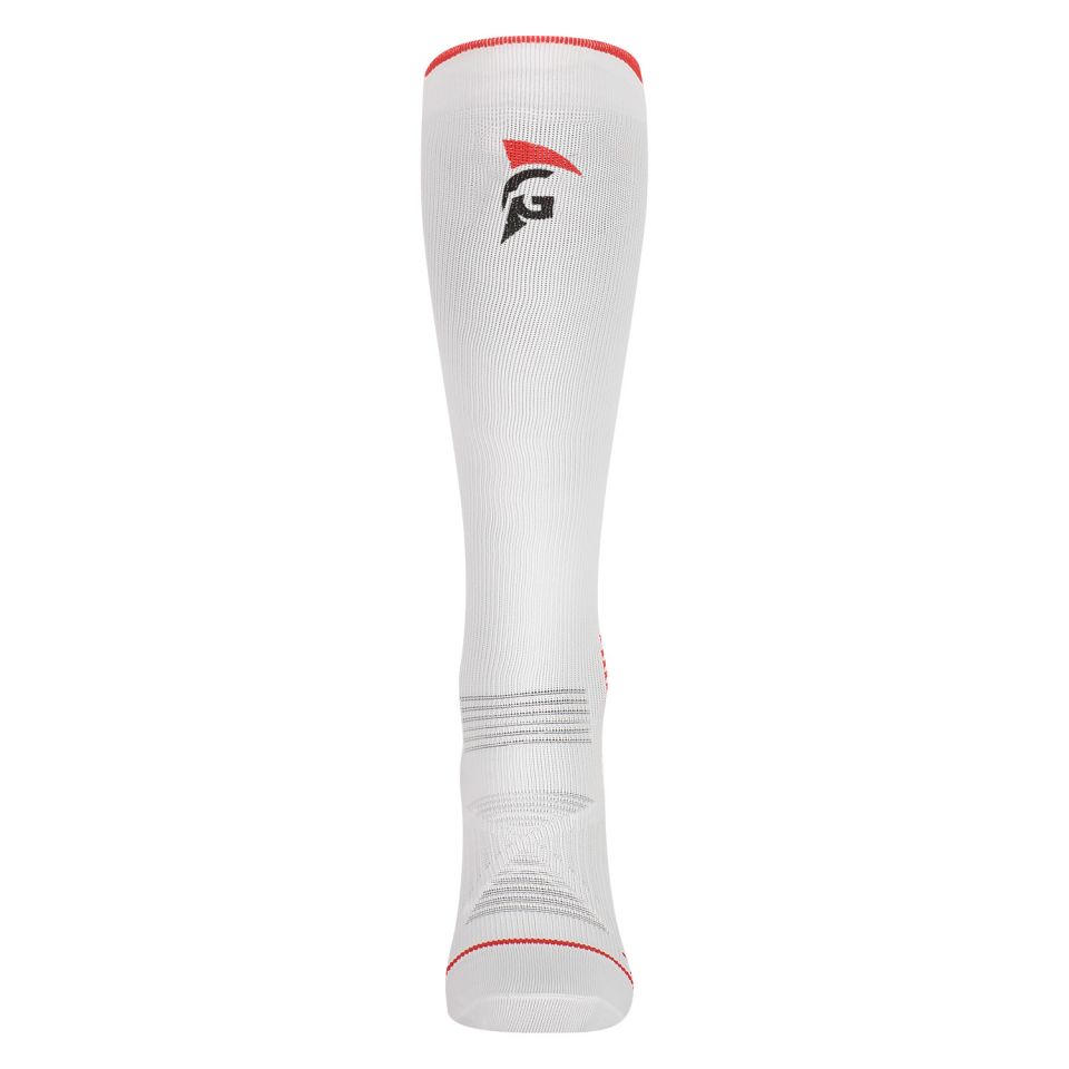 Gladiator sports compressiekousen hardlopen wit