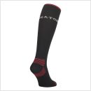 gladiator sports running compressiekousen voor hardlopen in zwart uitgezoomd