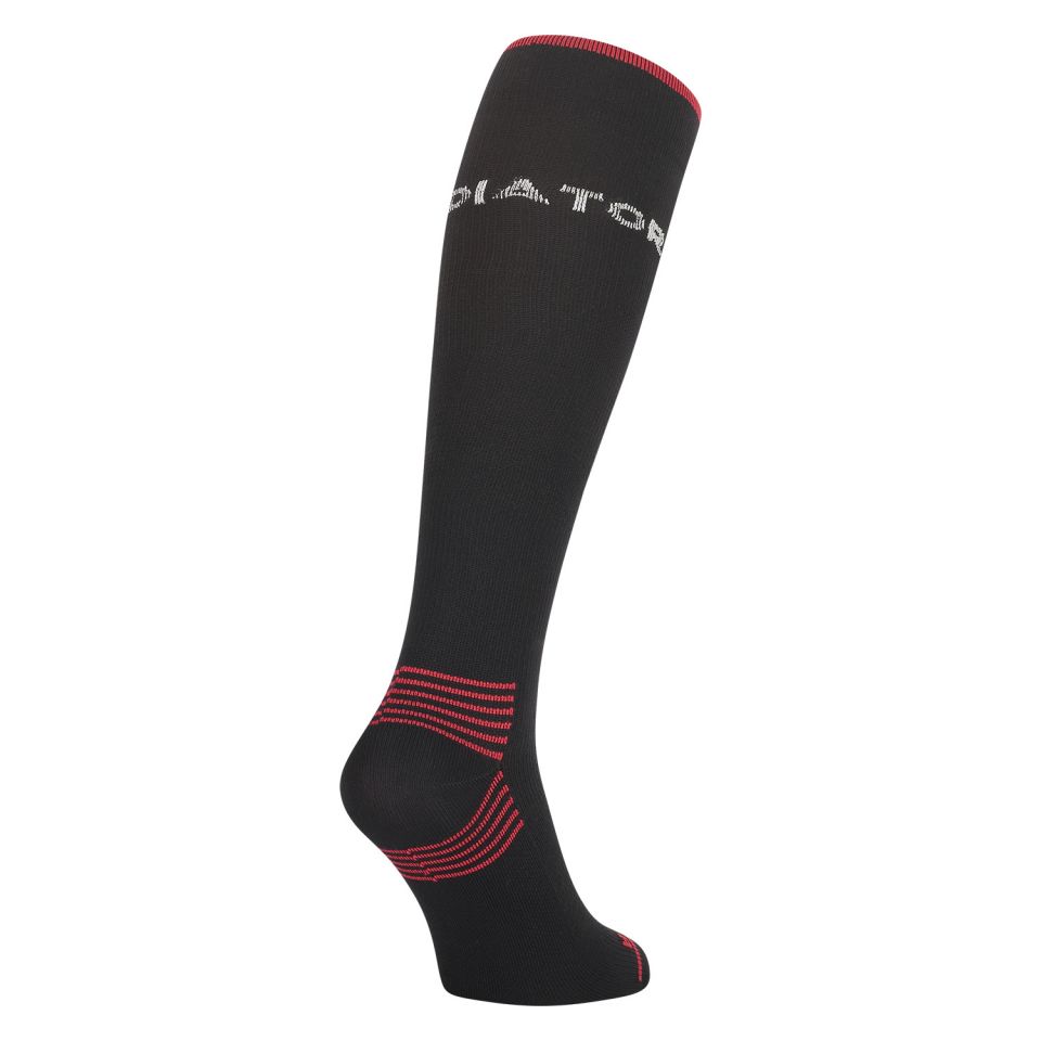 gladiator sports running compressiekousen voor hardlopen in zwart uitgezoomd