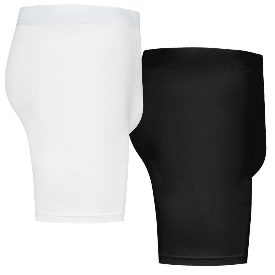 Gladiator Sports Slidingbroek Heren zwart & wit zijkant