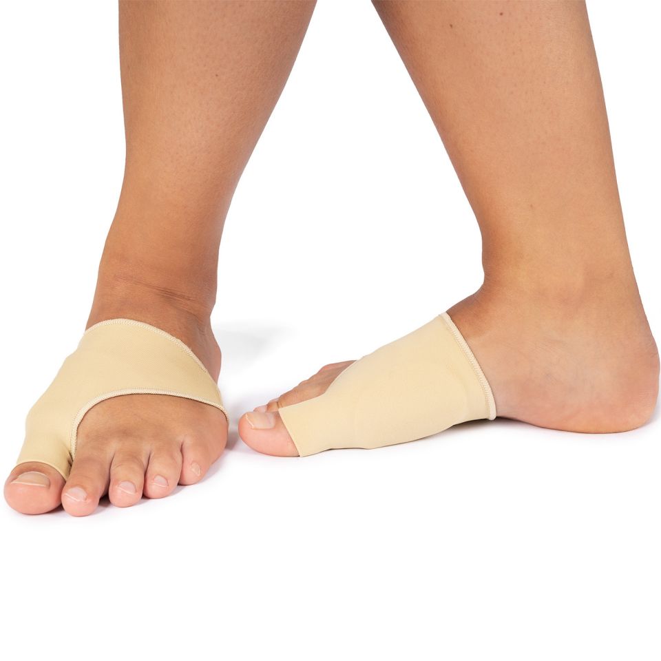 Solelution Hallux Valgus beschermer gel bunion sok zijkant