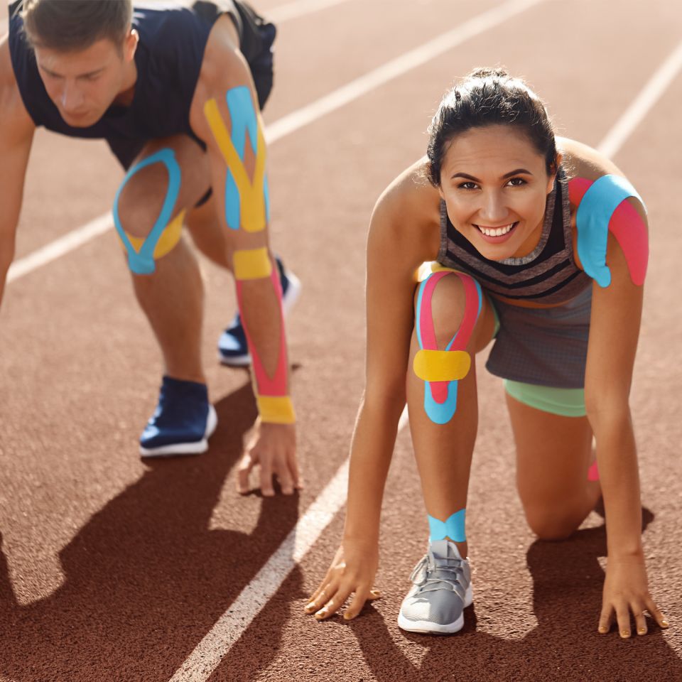 Kinesiotape 12 rollen plus 3 rollen gratis sfeerfoto