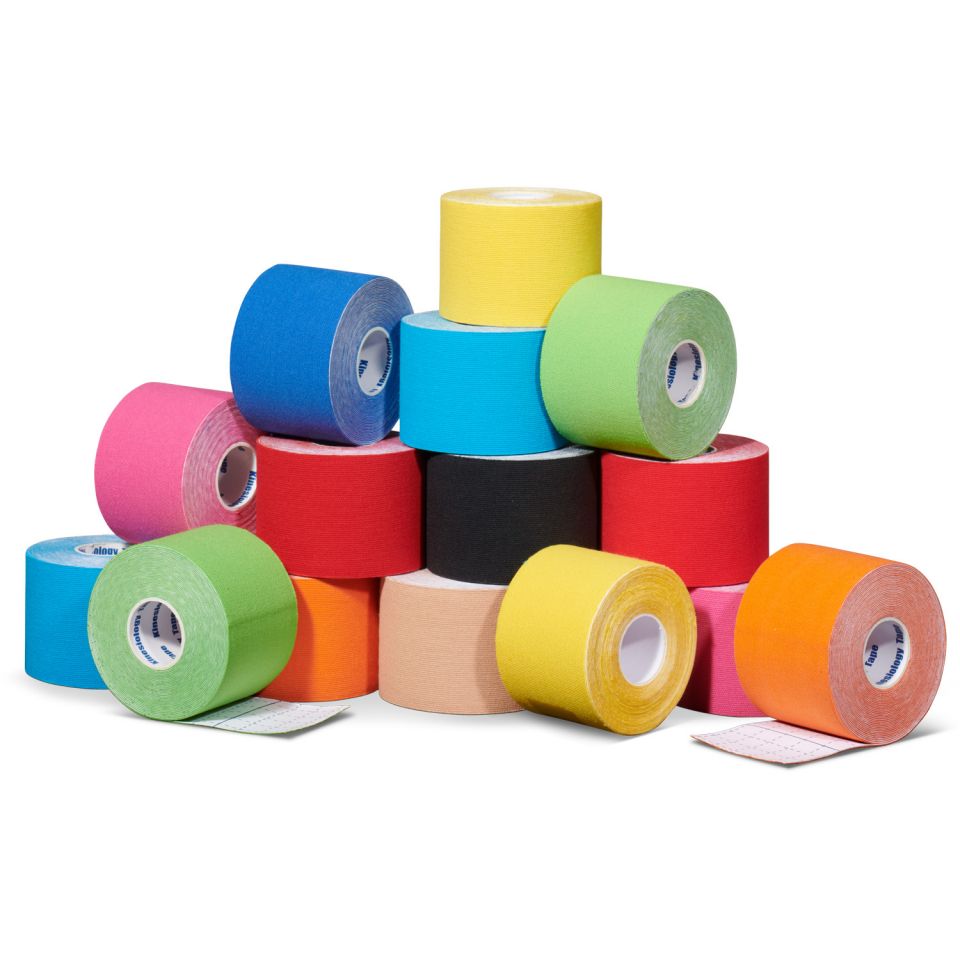 Kinesiotape 12 rollen plus 3 rollen gratis opgestapeld 2