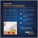 maattabel dunimed ribbrace / ribbandage