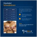 Maattabel LP Support Schouderbrace