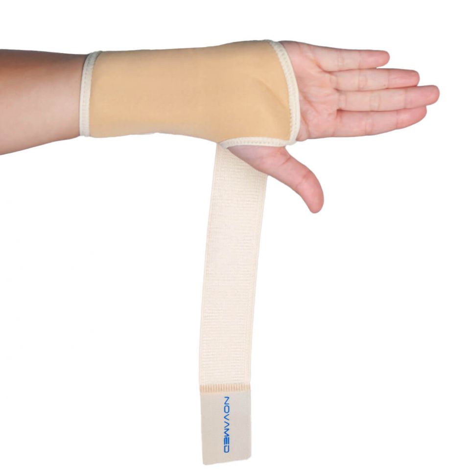Novamed lichtgewicht polsbrace beige