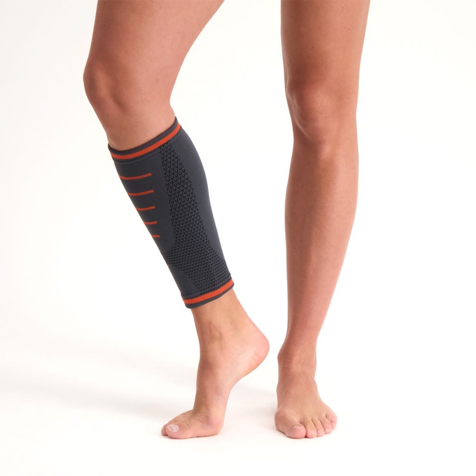 orliman sport kuitbandage zijkant gefotografeerd