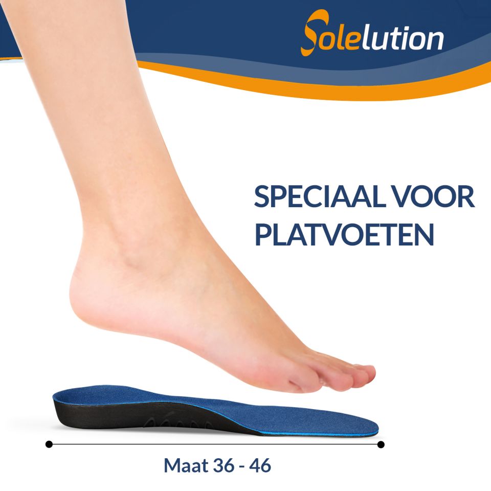 solelution platvoet zolen productinformatie
