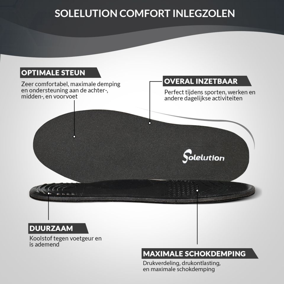 Solelution comfort inlegzolen productinformatie