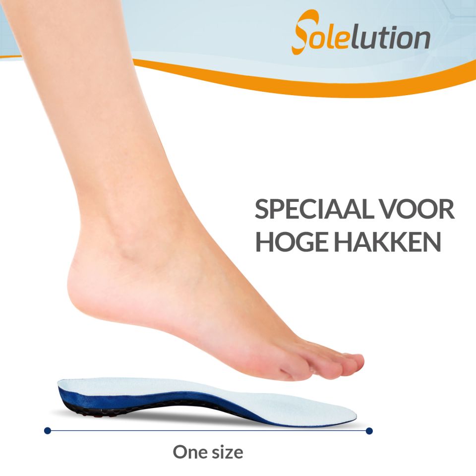 Solelution high heel inlegzolen