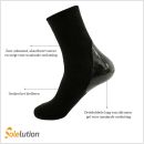 solelution sokken met siliconen gel hiel per paar informatie