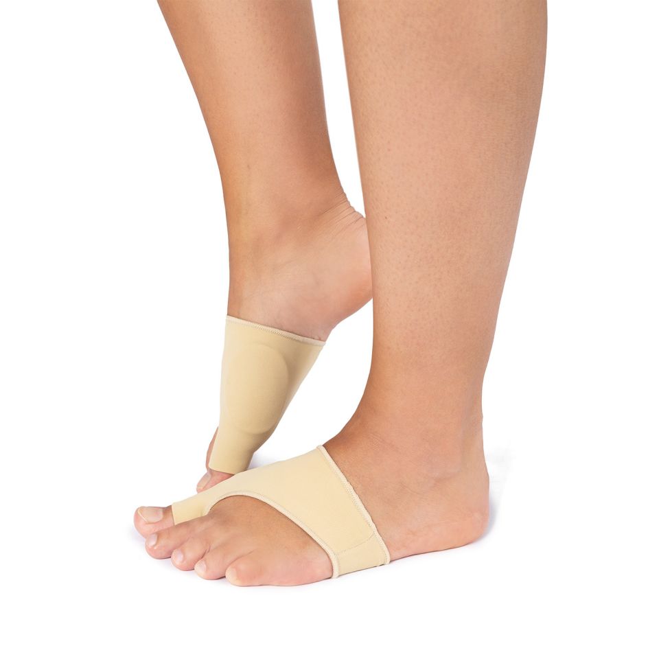 hallux valgus beschermer gel bunion sok om linkervoet