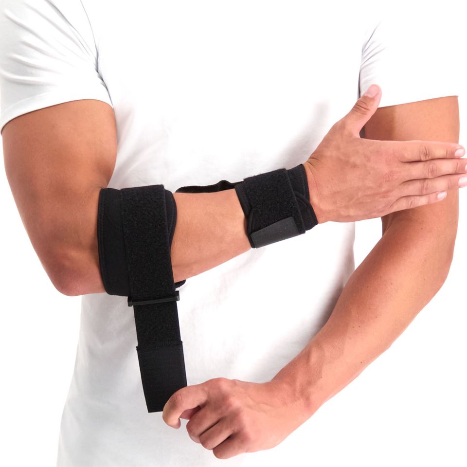 Viofix Bowling – Tenniselleboogbrace - polsspalk omdoen