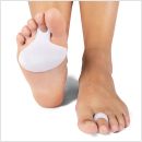 Solelution voorvoetkussen met teenring (softgel) onderkant