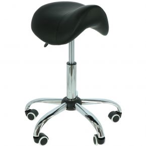 ergolution ergonomische zadelkruk zwart kopen