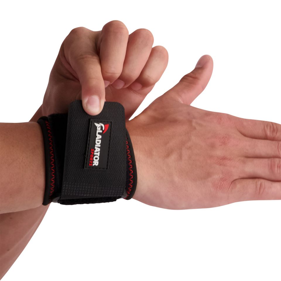 gladiator sports polsbrace verstelbaar klittenband