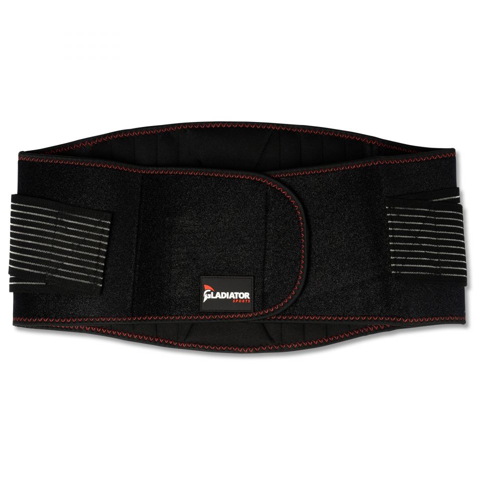 gladiator sports rugbrace met baleinen voorkant recht