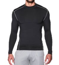 Herenmock Under Armour ColdGear® Compressie Shirt heren zwart