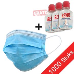 1000 mondkapjes