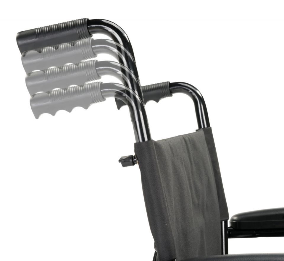 MultiMotion Rolstoel M1 Plus verstalbaar handvat