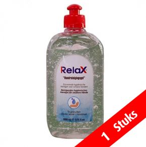 relax desinfecterende handgel vooraanzicht