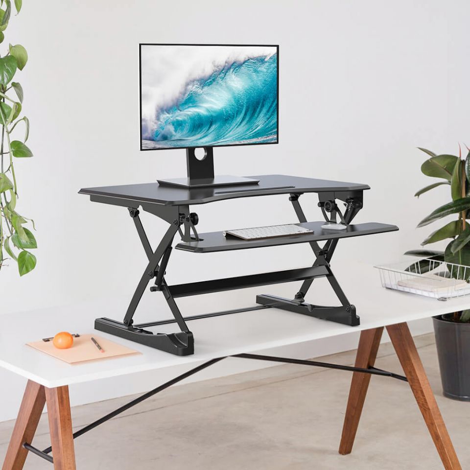 ergonomisch in hoogte verstelbaar zit sta bureau