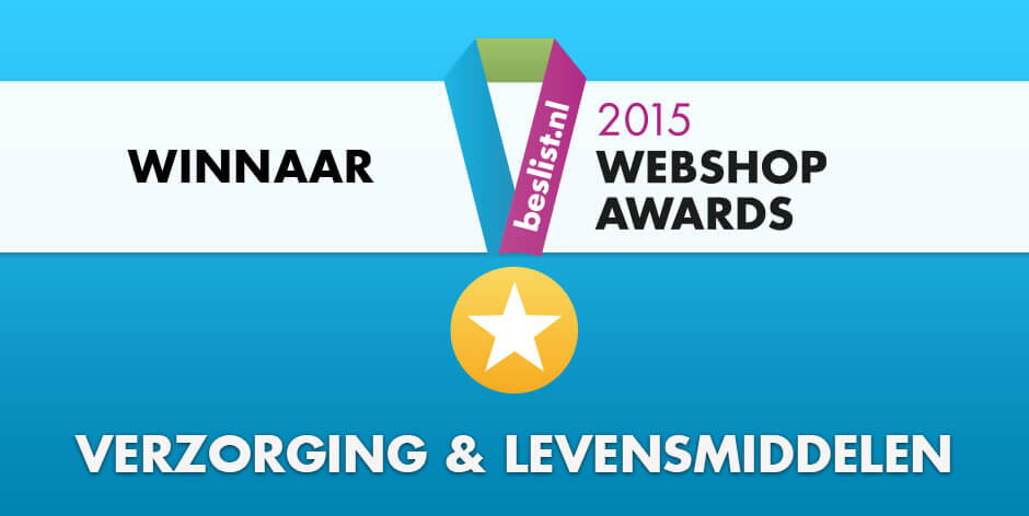 podobrace winnaar in 2015 van de webshop awards