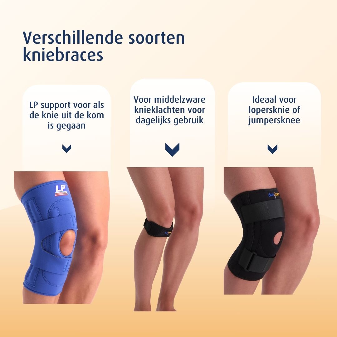 Hoe kies ik de juiste kniebrace voor mijn klachten? | Podobrace