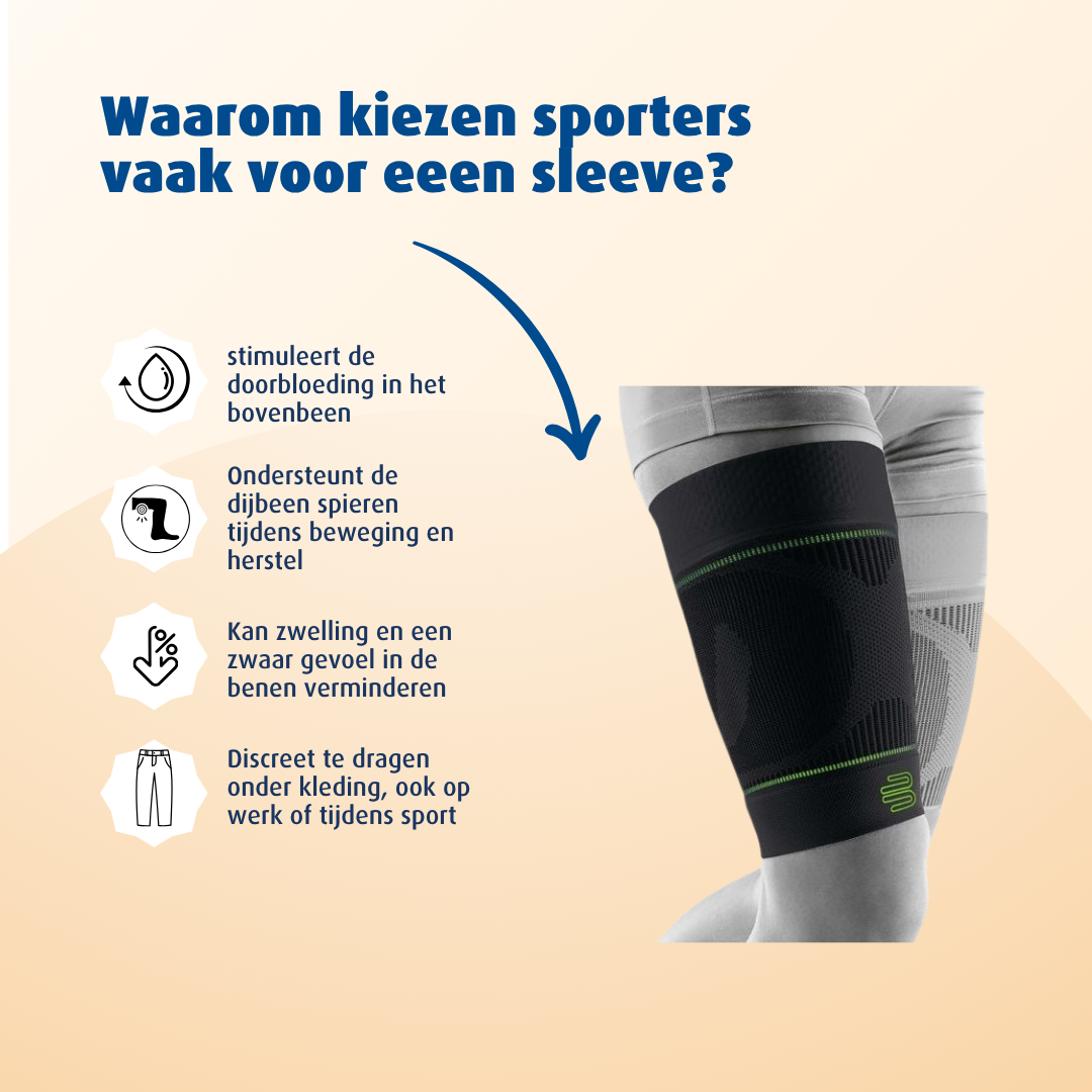 waarom kiezen sporters vaak voor een sleeve