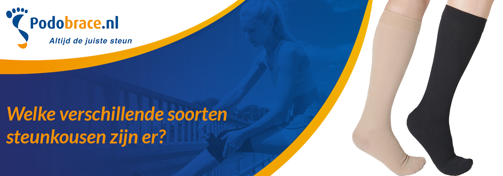 welke verschillende soorten steunkousen zijn er